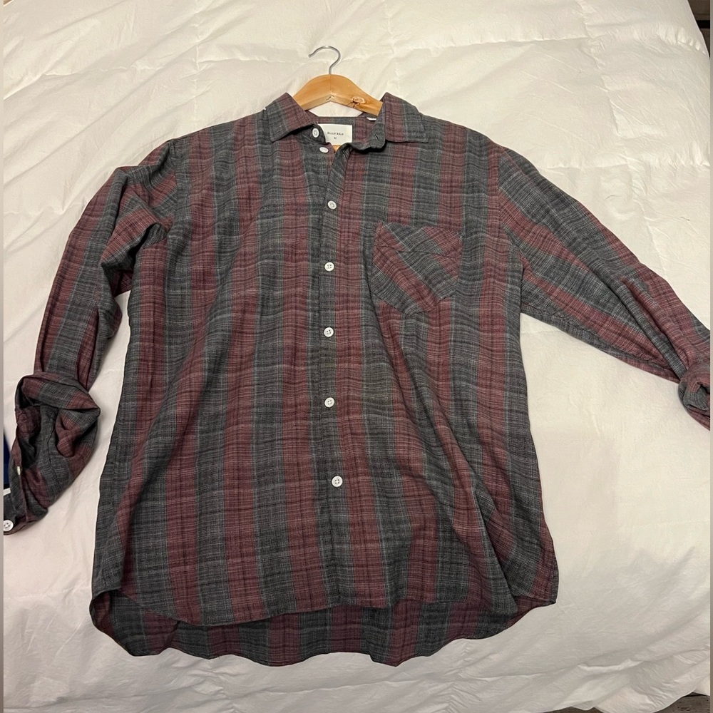 Billy Reid plaid button down